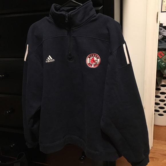 red sox quarter zip pullover